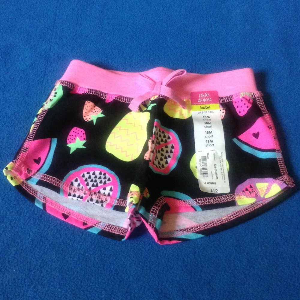 Okie Dokie Baby Shorts - Size 18M - NWT $12